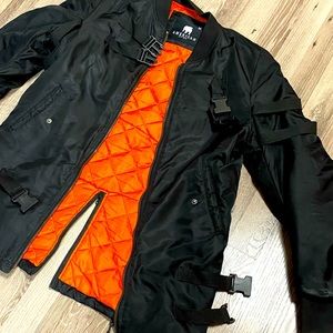 American Stitch Bomber Flight Jacket Sz Medium